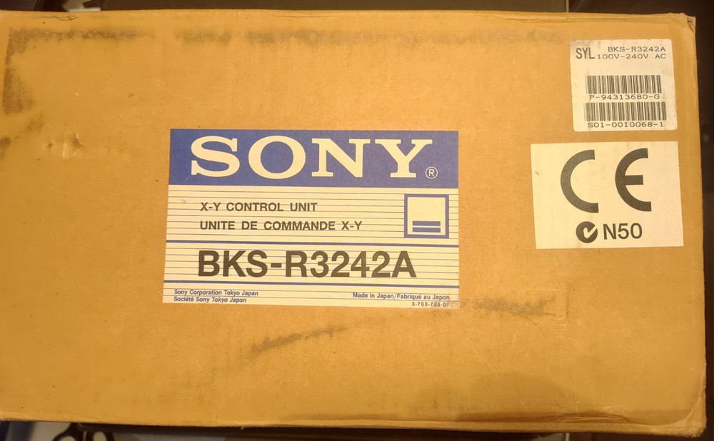 SONY BKS-R3242A, X-Y Control Unit