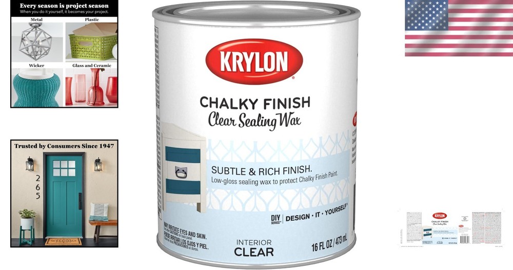 Krylon Clear Sealer for Chalky Finish Paint