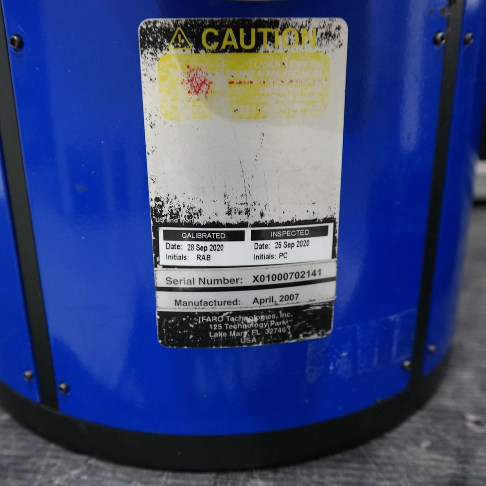 FARO Laser Tracker X V2 with Master Control Unit In Case with Accessories