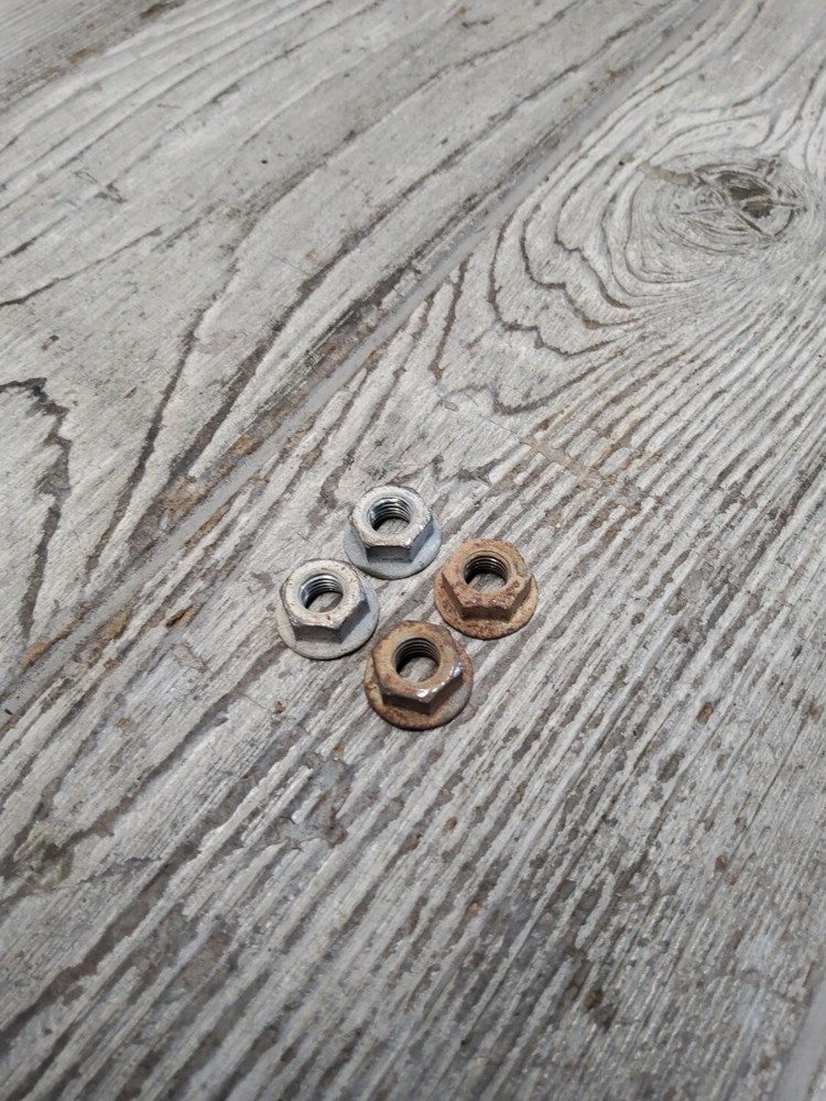 2011 11 07-11 Harley Davidson Softail Fatboy Exhaust Headers Mount Nuts