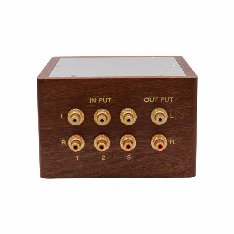1PC High End Audio Sources Input Selector Switch HiFi Sound Output Splitter RCA