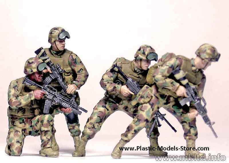 Master Box 3575 Events. Kit #1 US Marines 1/35