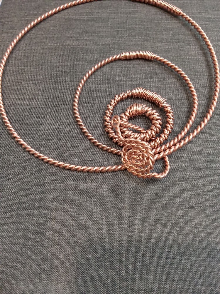 Tensor Ring Set. 5 Piece, 12ga/10ga 100% Copper. Handmade