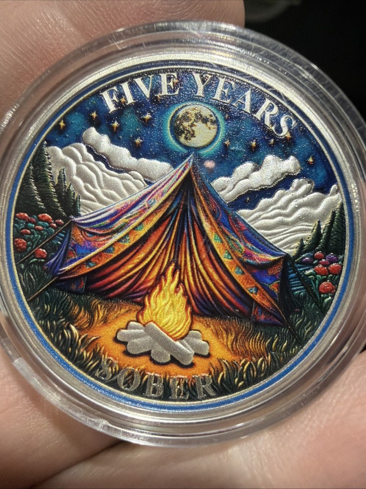 5 Year Sobriety Coin
