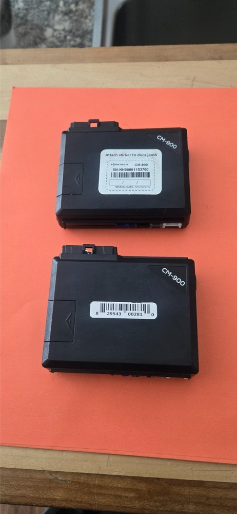2 USED Firstech Compustar Replacement CM-900 Remote Start Controller Brain CM900