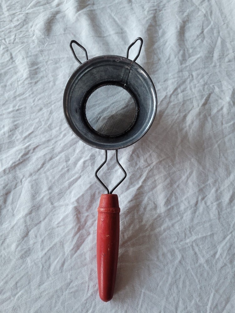 Vintage  Wood Handle Hand Held Sifter