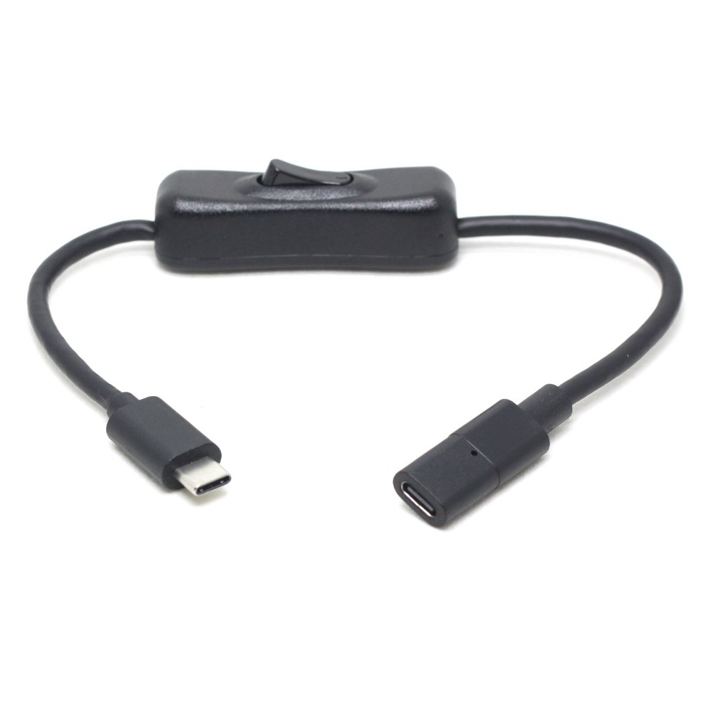Raspberry Pi 5 4B Power Switch Button Support PD protocol USB Type C Male Female