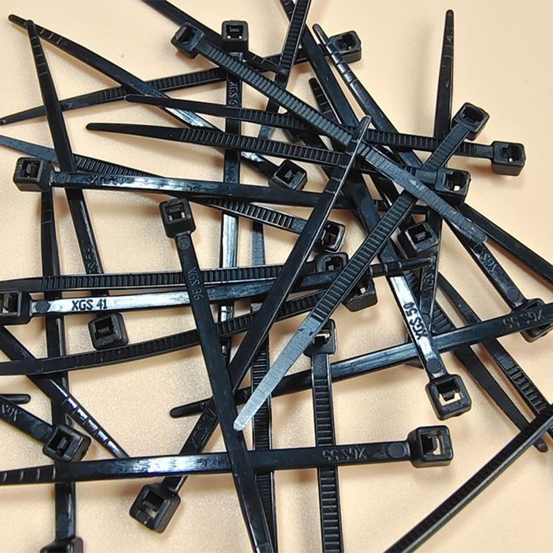 Self-Locking Plastic Nylon Cable Ties Nylon Zip Tie Wraps Black Width:2.5mm-15mm