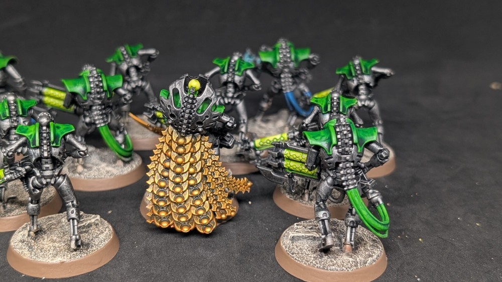 Necron Kill Team - Warhammer 40k painted