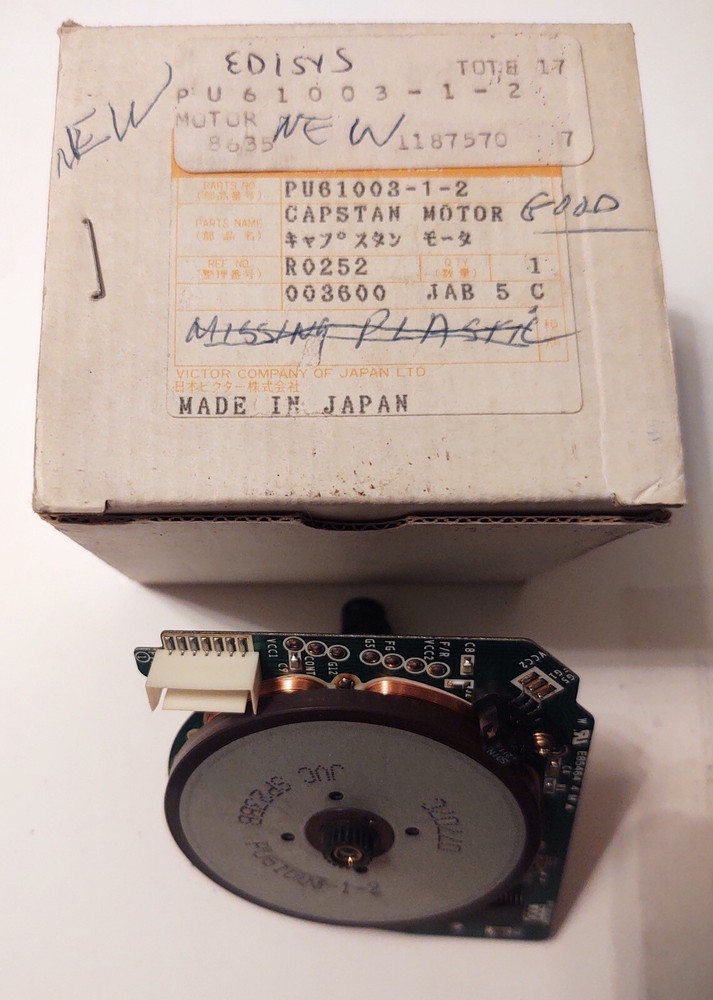JVC Capstan Motor PU61003-1-2