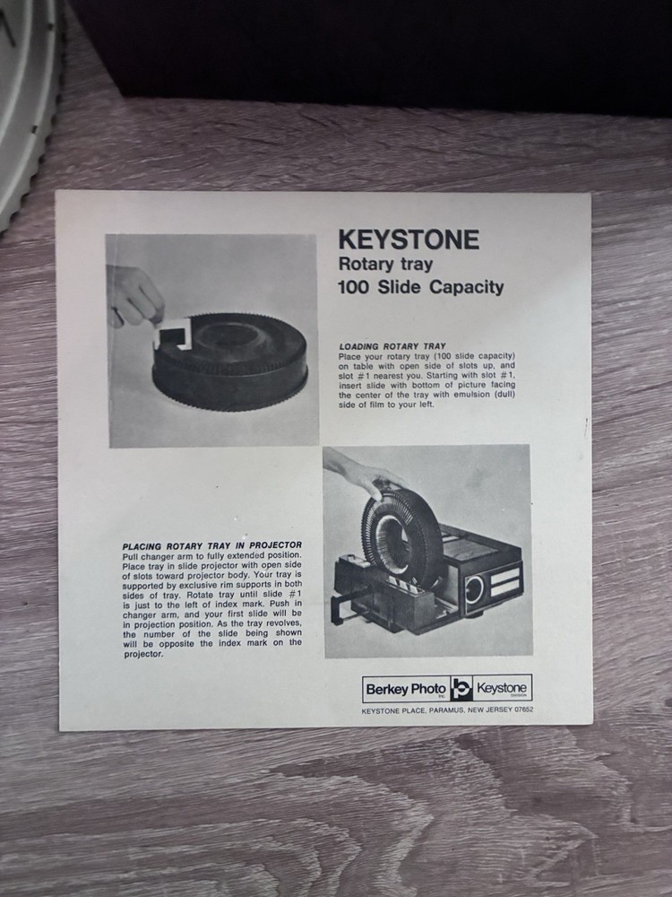 Project Focal Rotary Projector Tray