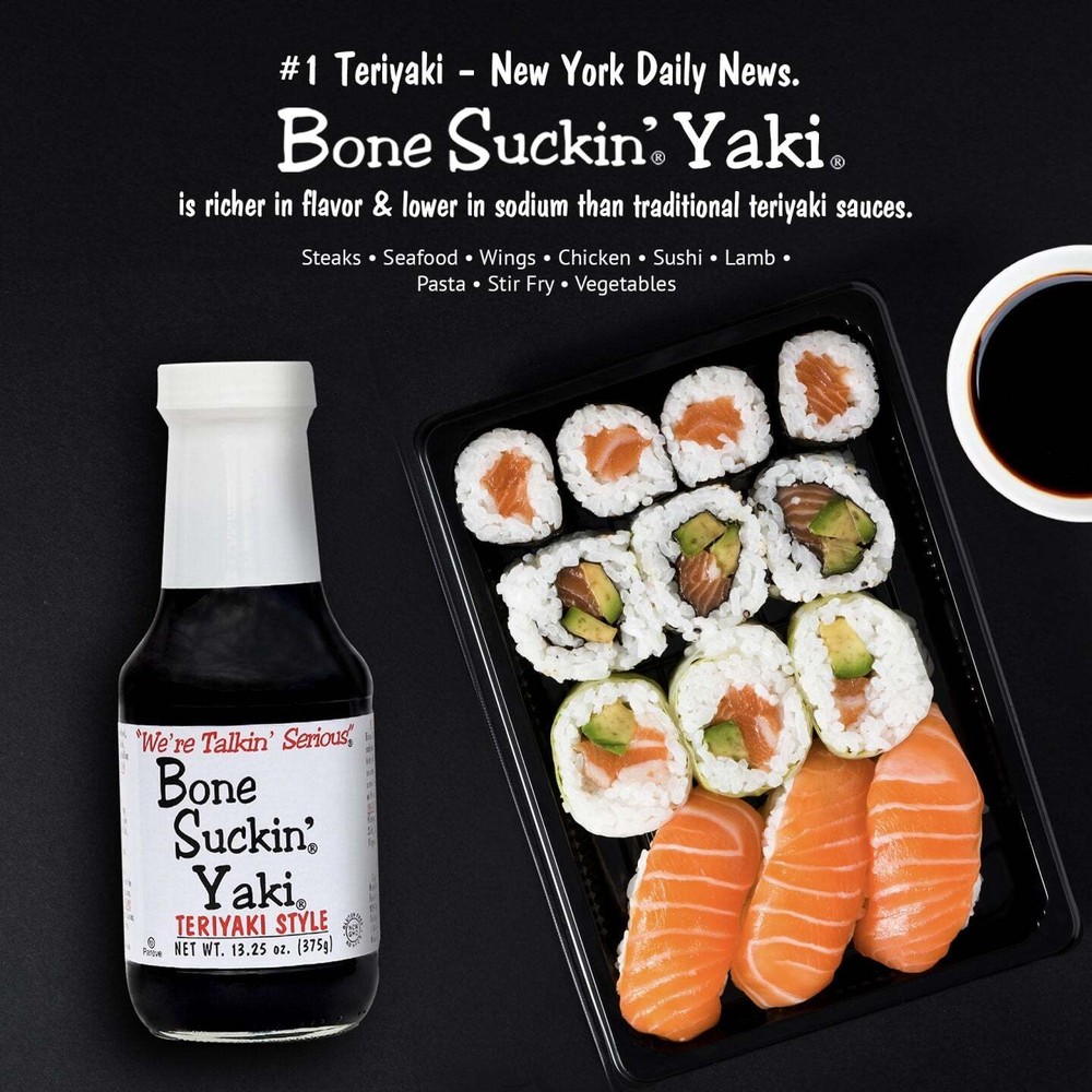 Bone Suckin’® Yaki Sauce, 13.25 oz.