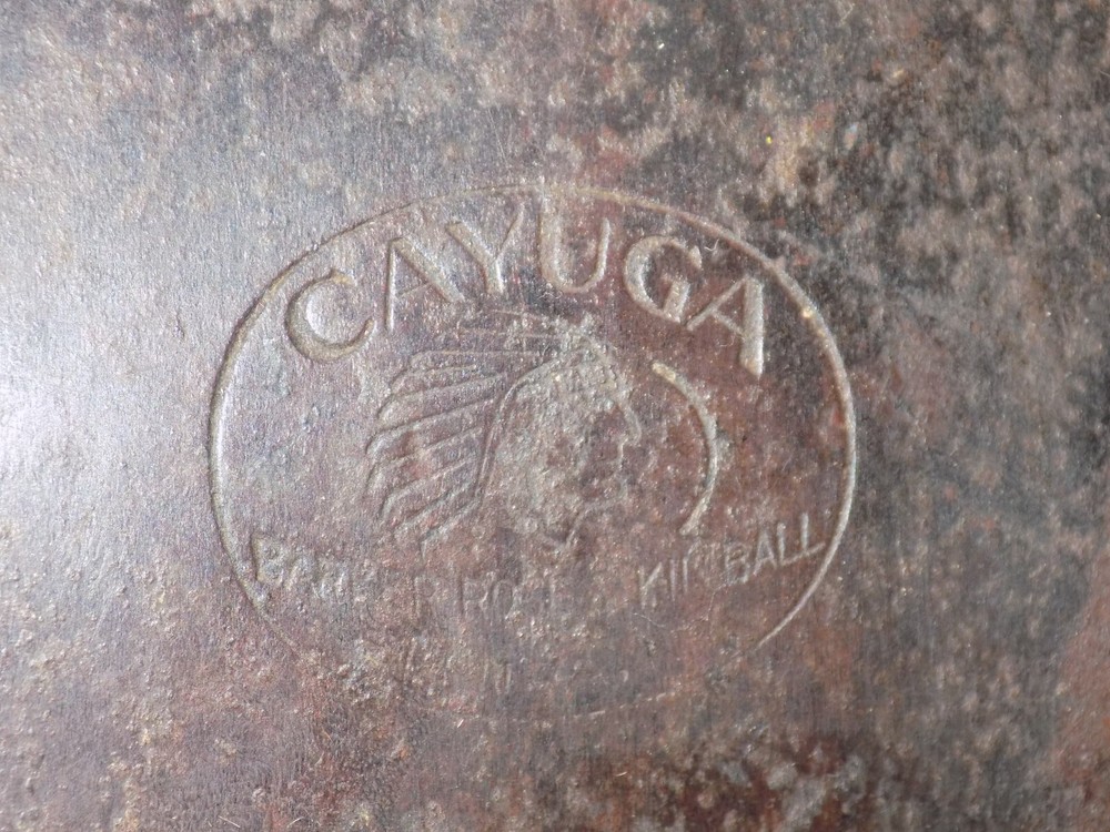 Vintage Cayuga Small Logo Double Bit Axe Head