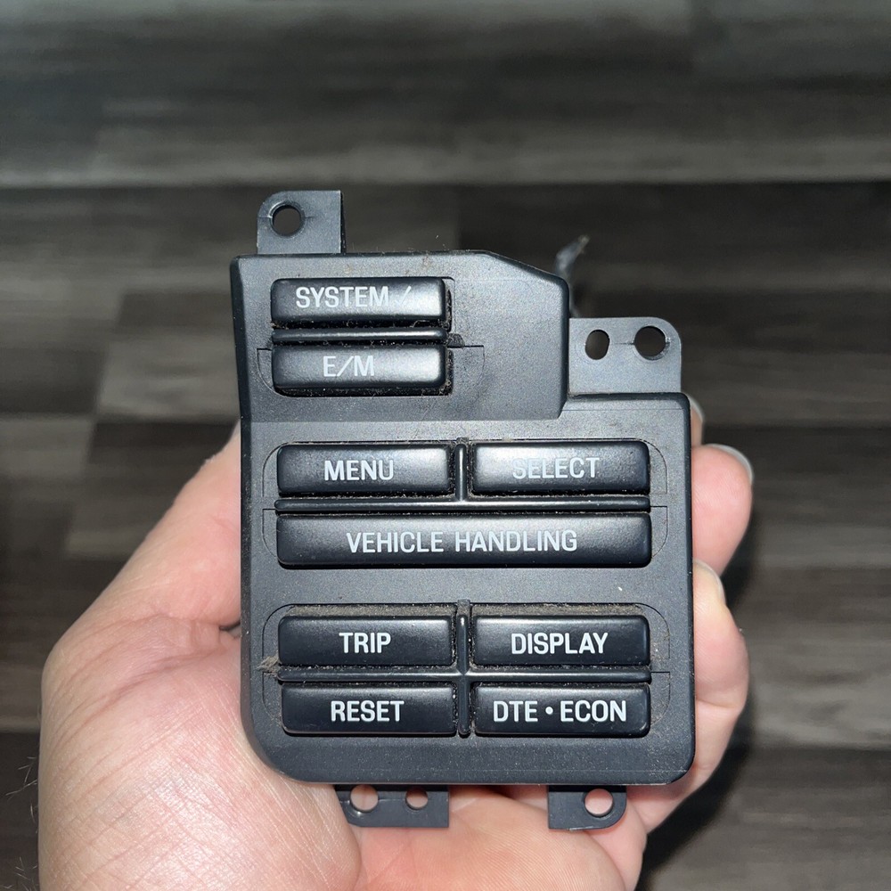 Info Display Switch Control F80F10D996BF OEM Lincoln Continental 2000