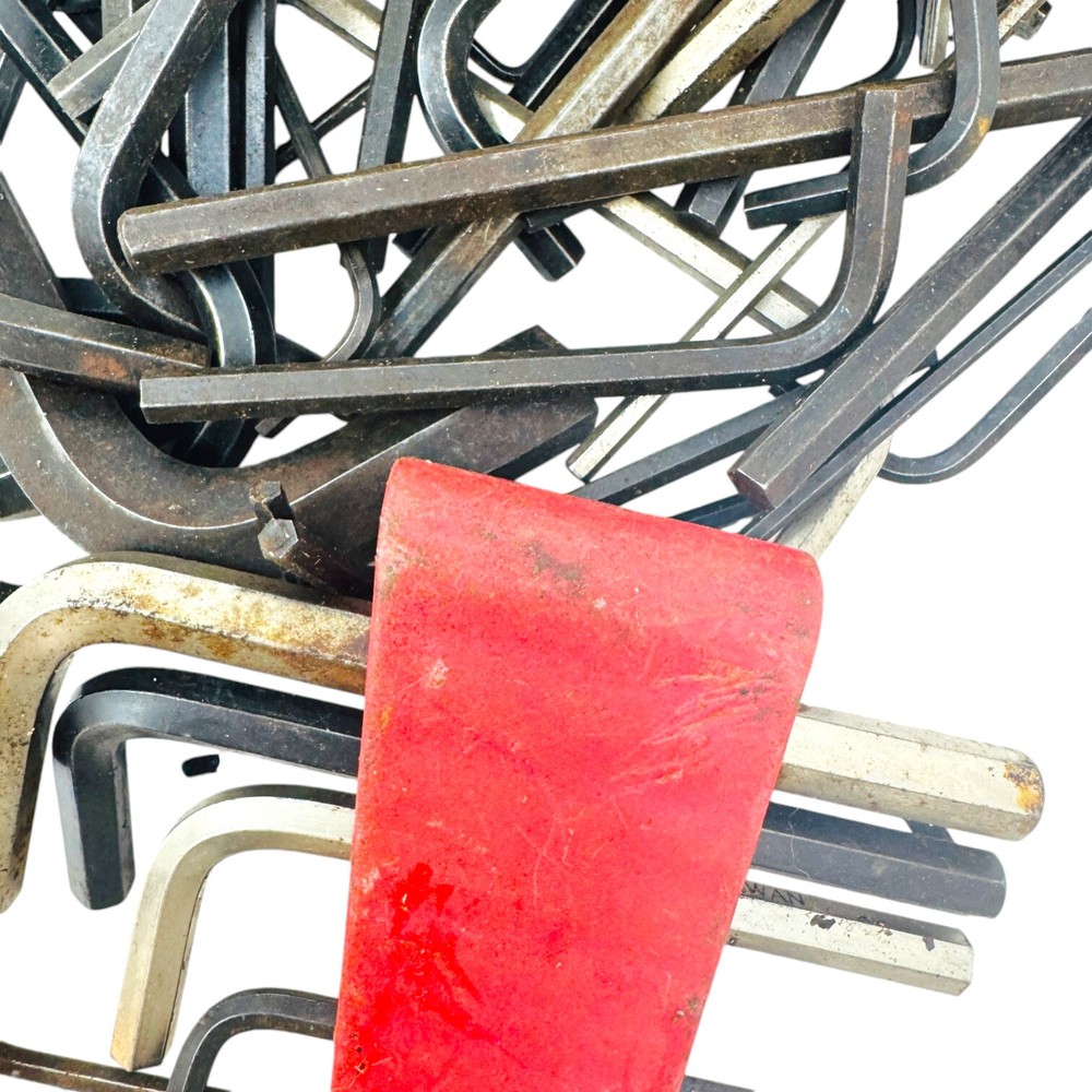 Lots of Assorted Unbranded L-Shaped Hex Key Set