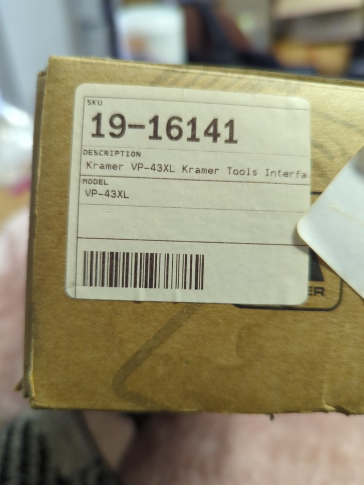 NEW Kramer Electronics VP-43XL RS-232/RS-485/RS-422 Format Converter
