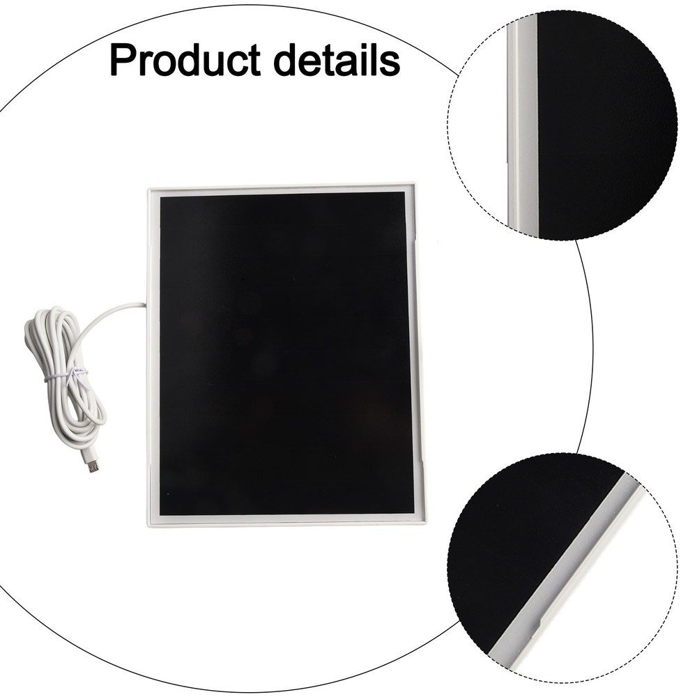 All Inclusive Package 10W Solar Panel with Charging Options for Easy Setup