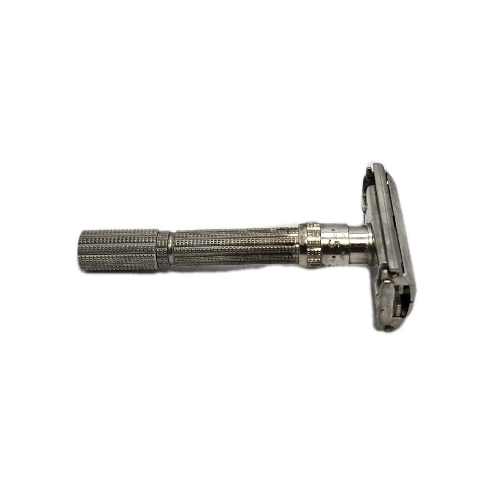 1963 Gillette Slim Adjustable 1-9 DE TTO Razor Date Code I1