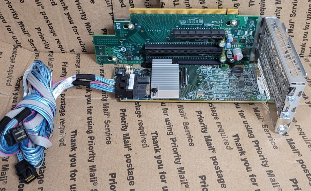 Intel RS3DC080 Raid Controller PBA G98401-250 FullHeight W/H18286-003A RISER