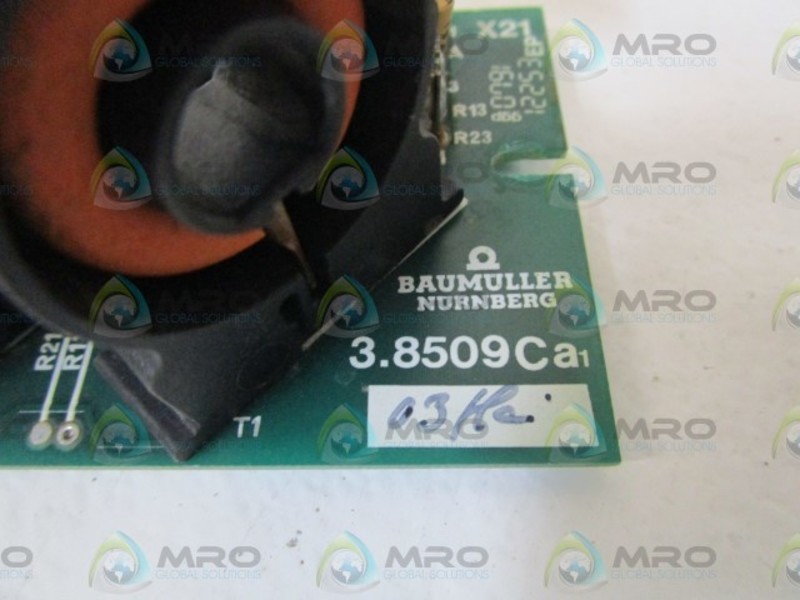 BAUMULLER PC BOARD 3.8509Ca UNMP