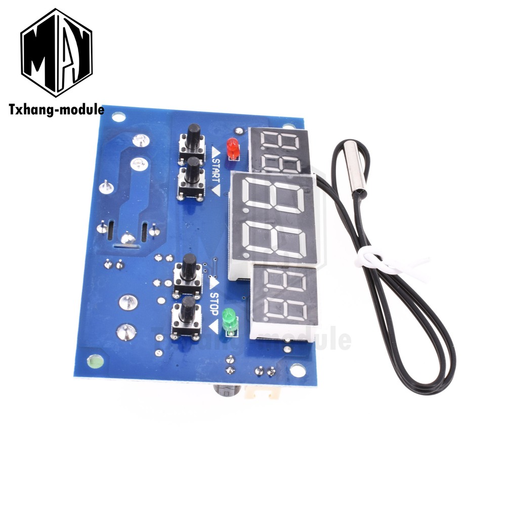 Intelligent Digital Led Thermostat 12V -9°-99°C Temperature Controller M102 A2TM