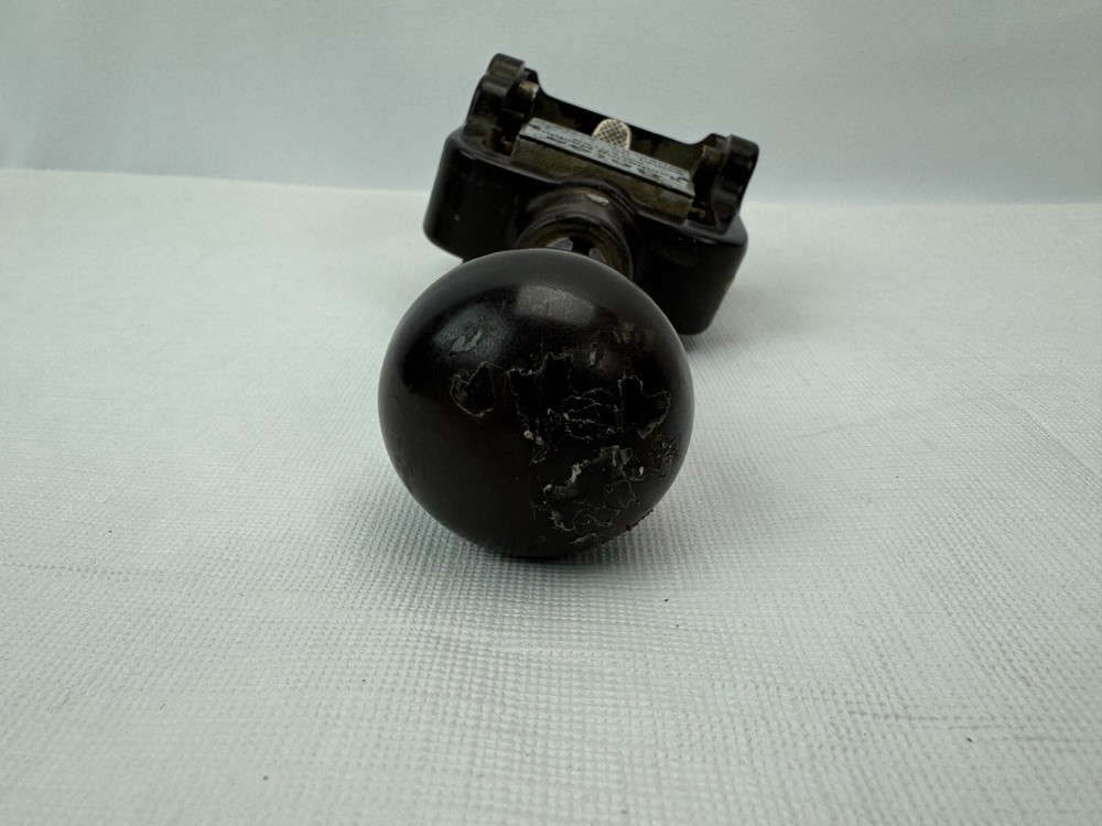Vintage Bates Numbering Machine 6 Wheel Style E Stamper Non-Working Display