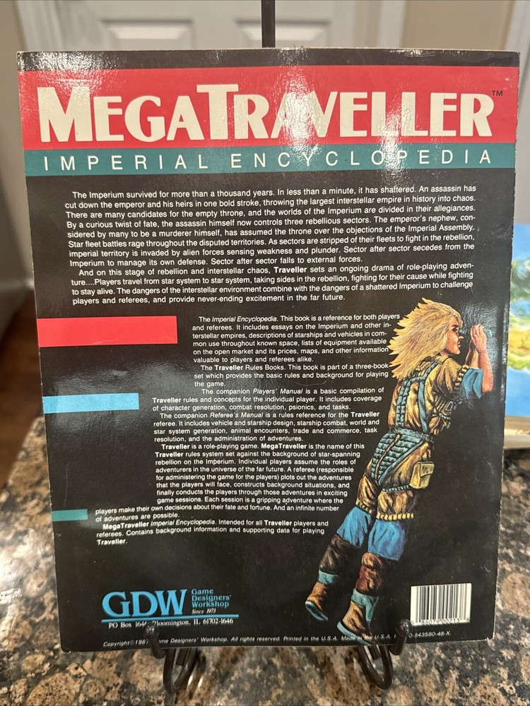 MegaTraveller- Imperial Encyclopedia Reference Manual and Rules 1987