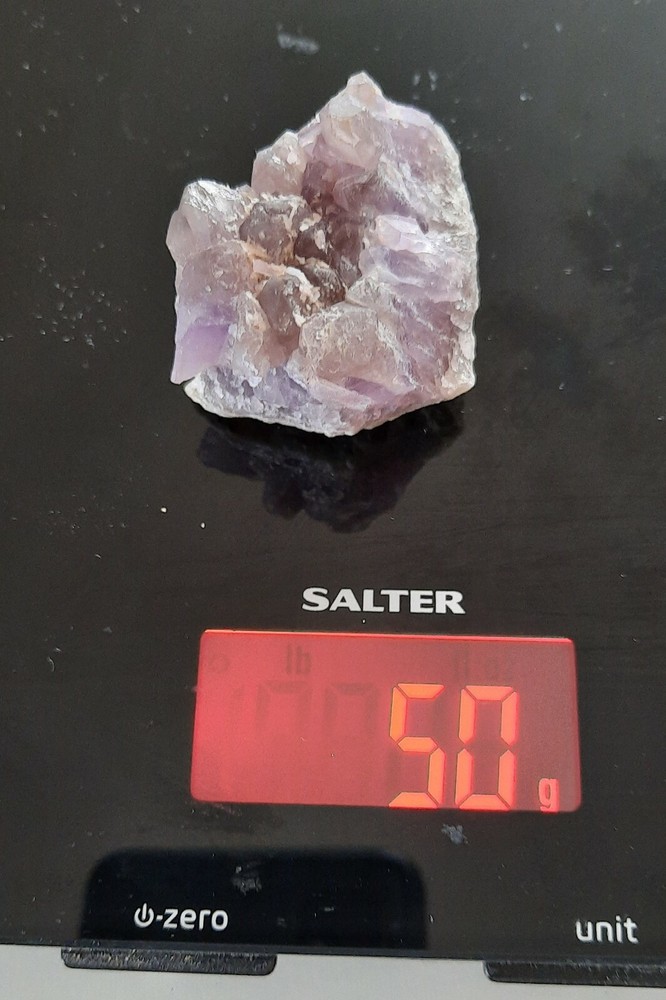 Amethyst Raw Chevron Specimen Crystal 50g