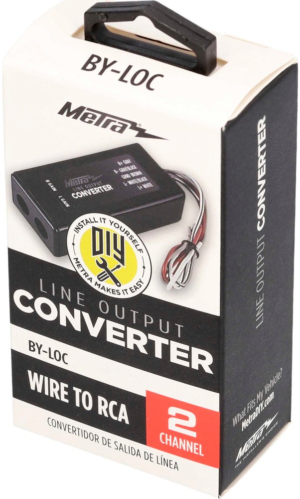 Metra - Line Output Converter - Black