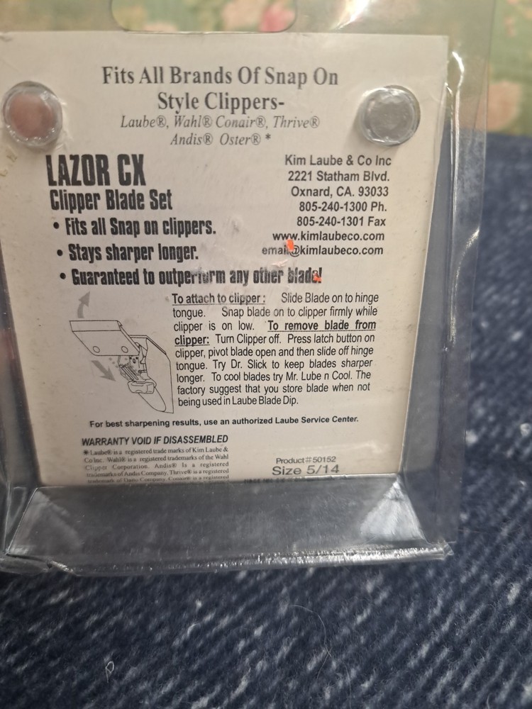 Dog Grooming Replacement Blade Clippers
