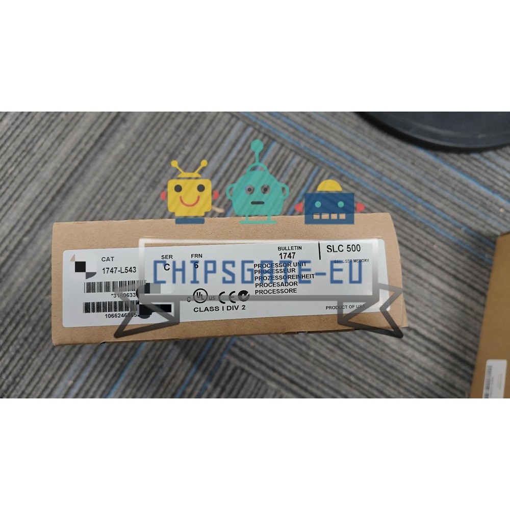 New Sealed 1747-L543 SLC 500 5/04 CPU Processor Unit 1747-L543