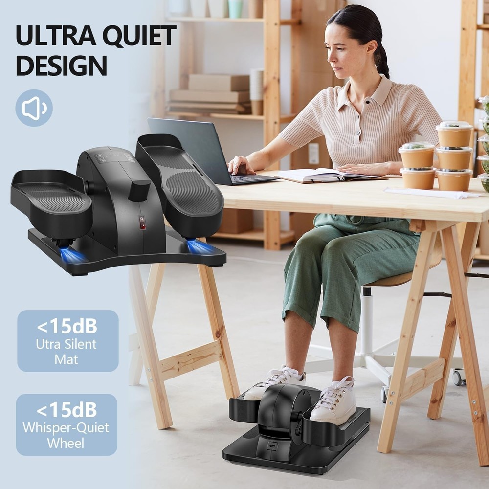 Magnetic Resistance Mini Elliptical with Remote – Compact Home Exercise Solution
