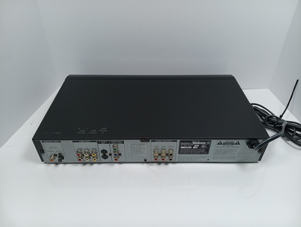 Sony DVD/CD/Video CD Player DVP-NS400D 5.1CH Decoder No Remote - Tested Works