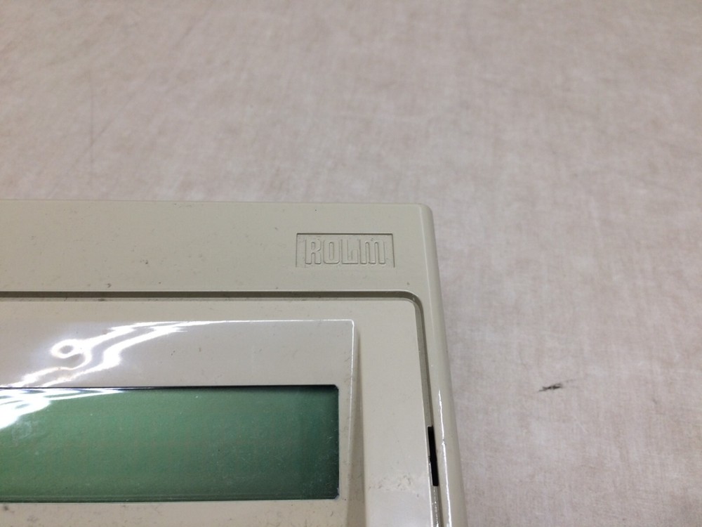ROLM PhoneMail 64000 RP400 40 Button Programmable Phone Beige Mail