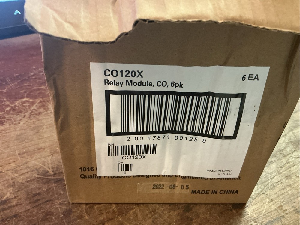 Kidde CO120X Carbon Monoxide Relay Module (new)