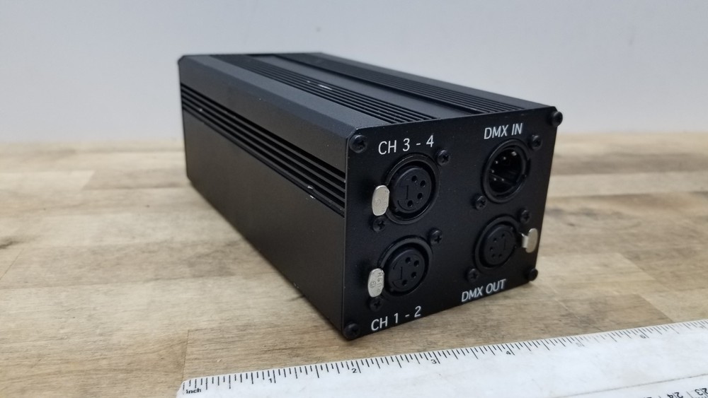 ROSCO 4 CHANNEL DC CONTROLLER DMX 230/120V DHA