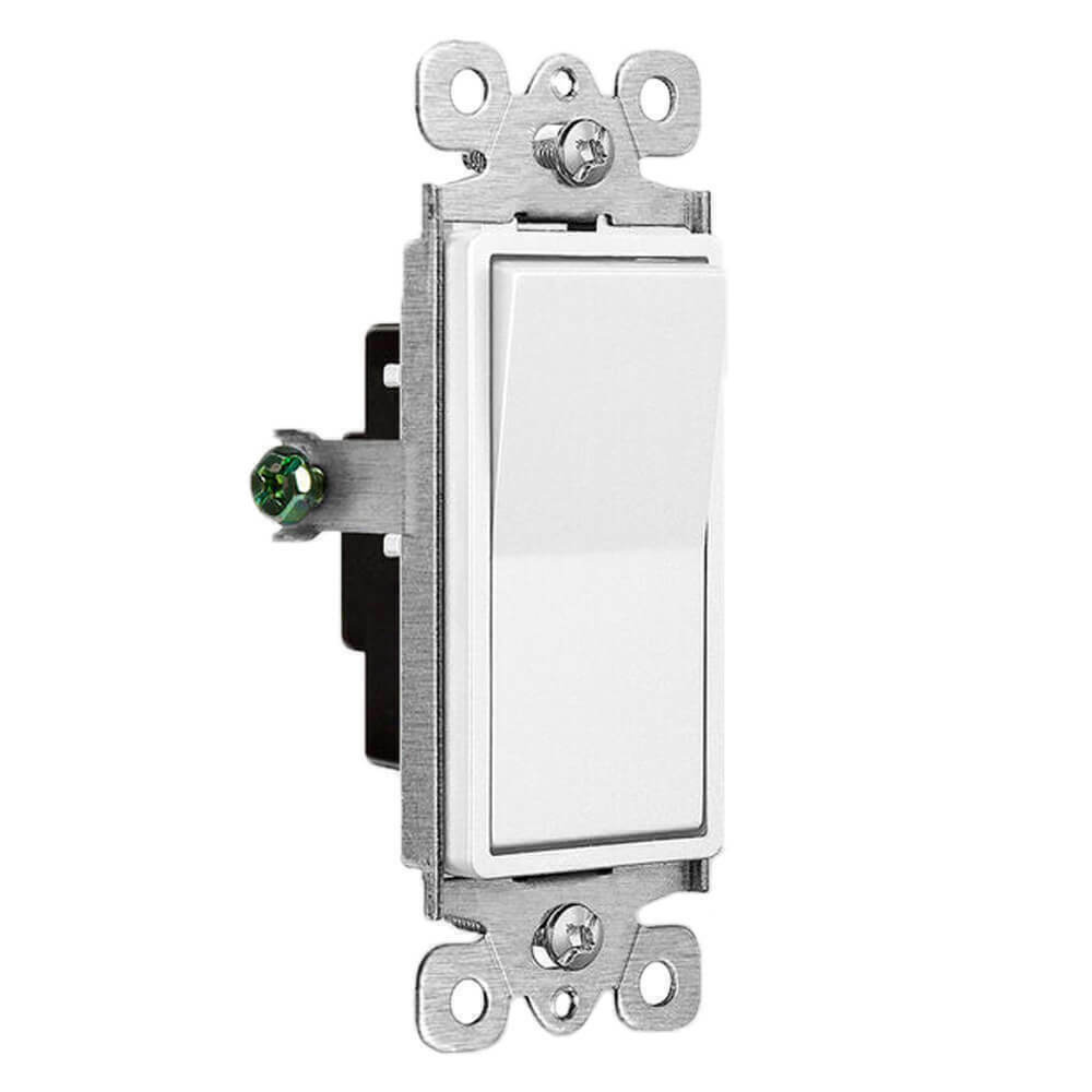 10Pack 15A Decora Rocker Single-Pole AC Quiet Switch Wall Residential Grade Home