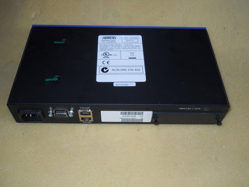 Adtran NetVanta 3430 Wired Router 1202820G1