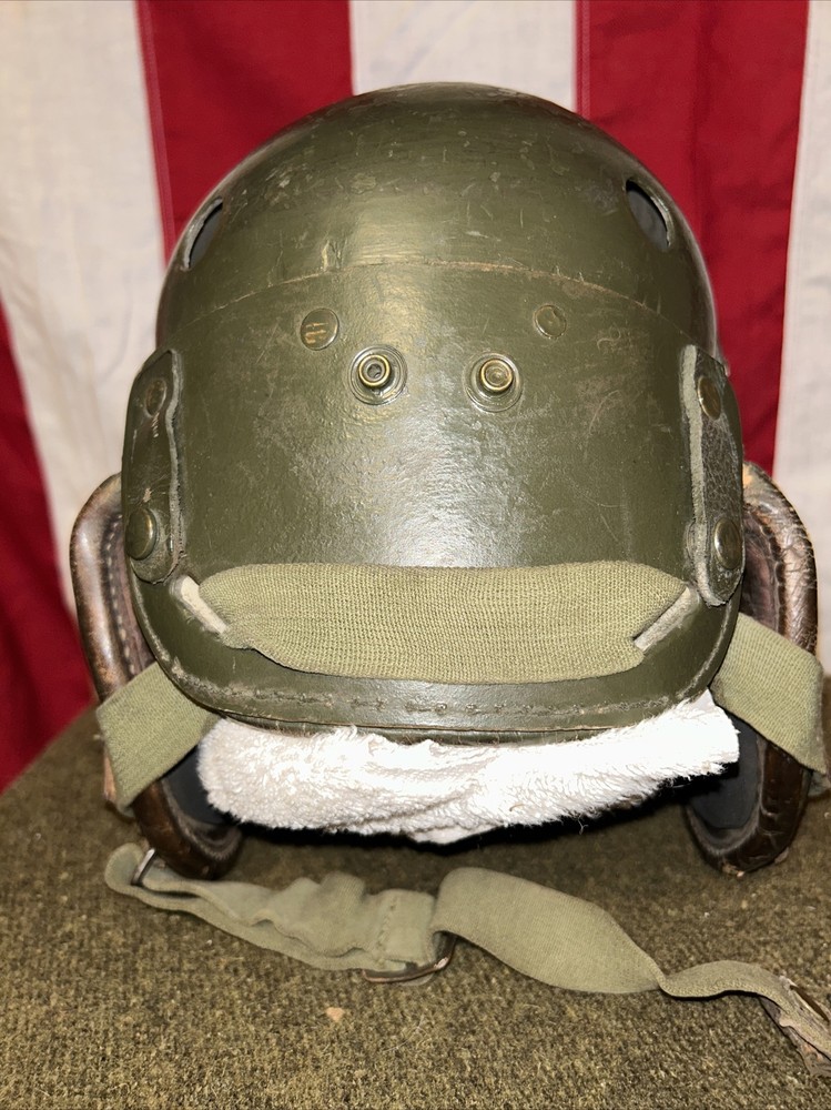Authentic WW2 Belgian Tanker Helmet