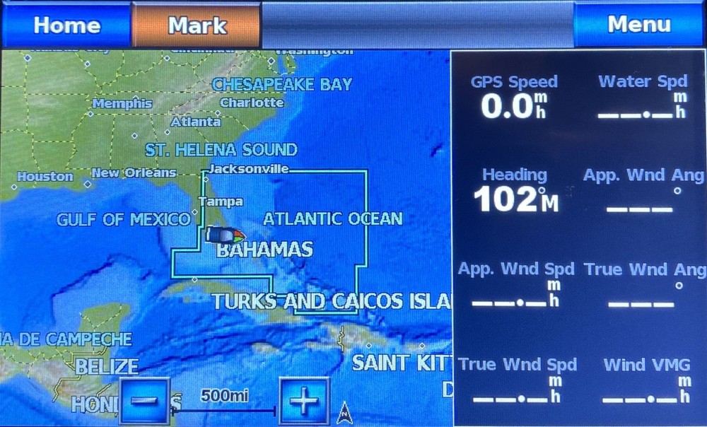 Garmin GPSMAP 740s Stand-Alone Touchscreen Chartplotter (MME Refurb)~ *New LCD!