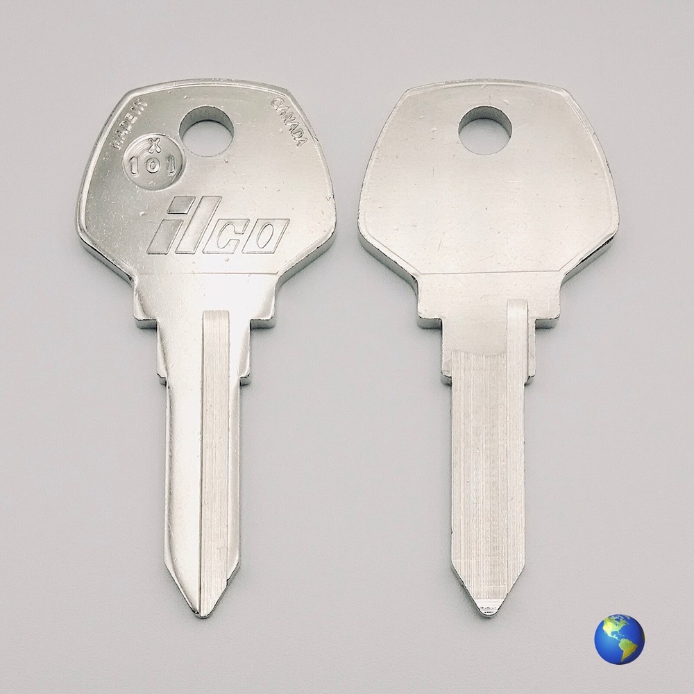 X101 Key Blanks for Harley-Davidson Motorcycles (1 Key)