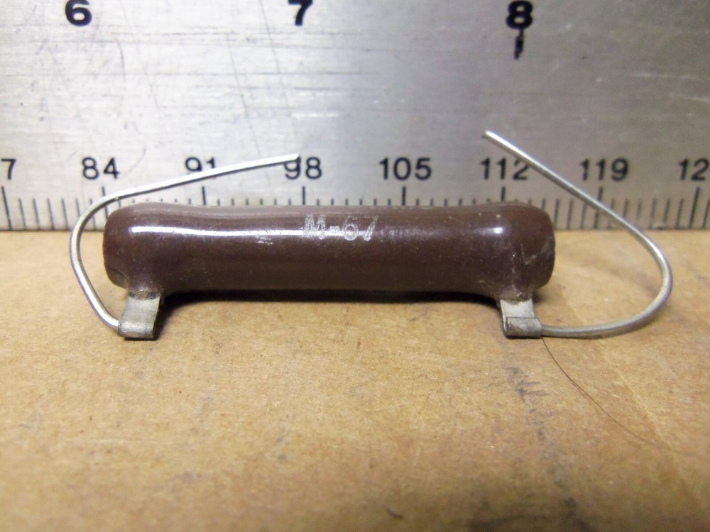 Ohmite - Inductive Wire Wound Fixed Resistor - P/N: 1755 (NOS)