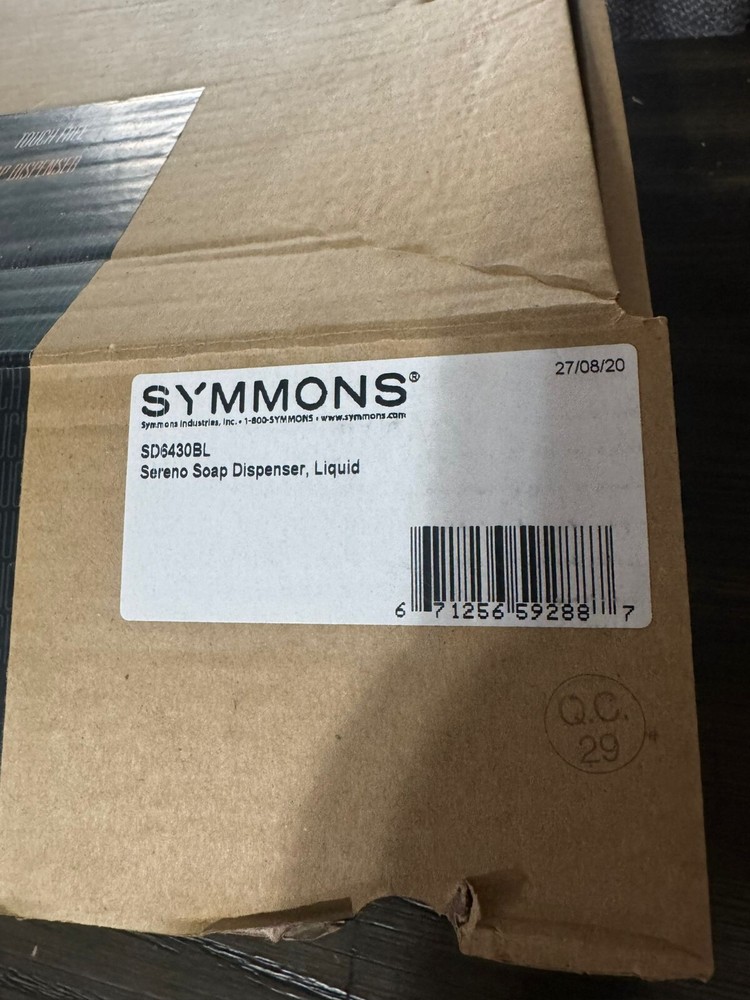 Symmons Sereno Soap Dispenser SD6430BL, Liquid , Automatic Sensor