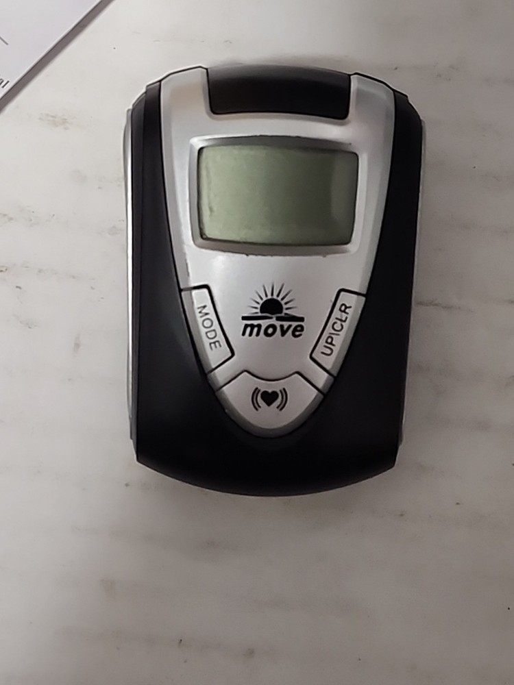 New MOVE Pedometer with Pulse Meter DP-898 PULSE; NIB with USER MANUAL; TESTED