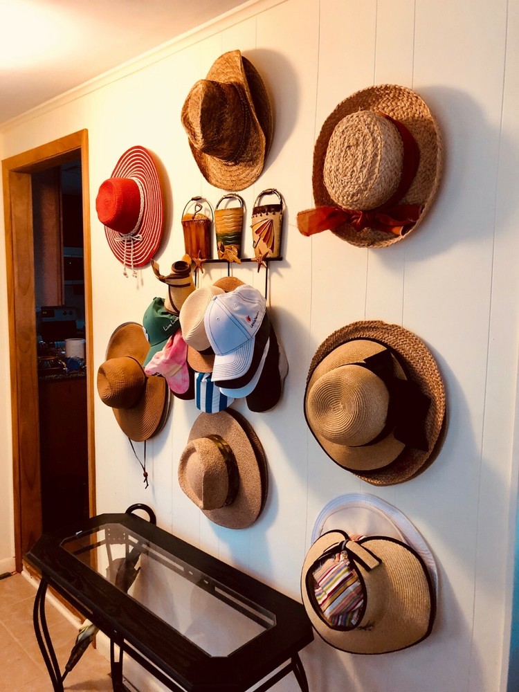 Hat Hanger (5 Pack) - Wall Mount Hat Organizer Holder