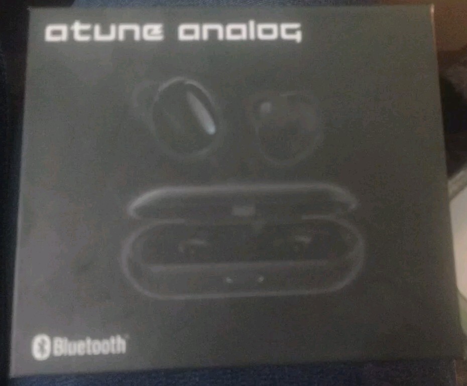 Atune Analog True Wireless Earbuds, Bluetooth 5.0 with USB Charging Case