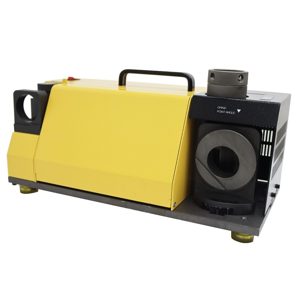 Drill Bits Sharpener 13-26mm Drill Bits Sharpener Equipment 4400rpm Yellow Color