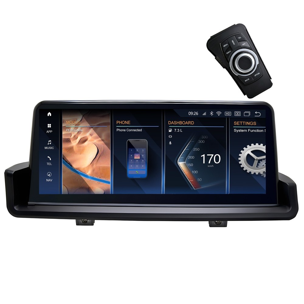 For BMW 3 Series E90 E91 E92 E93 M3 10.25''Car Android 13 GPS Navigation CarPlay