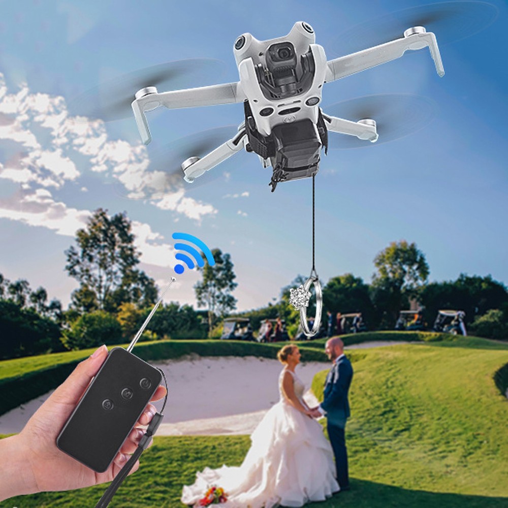 Airdrop System Drone Payload Transport Release Device For Mini 4 Pro For WT