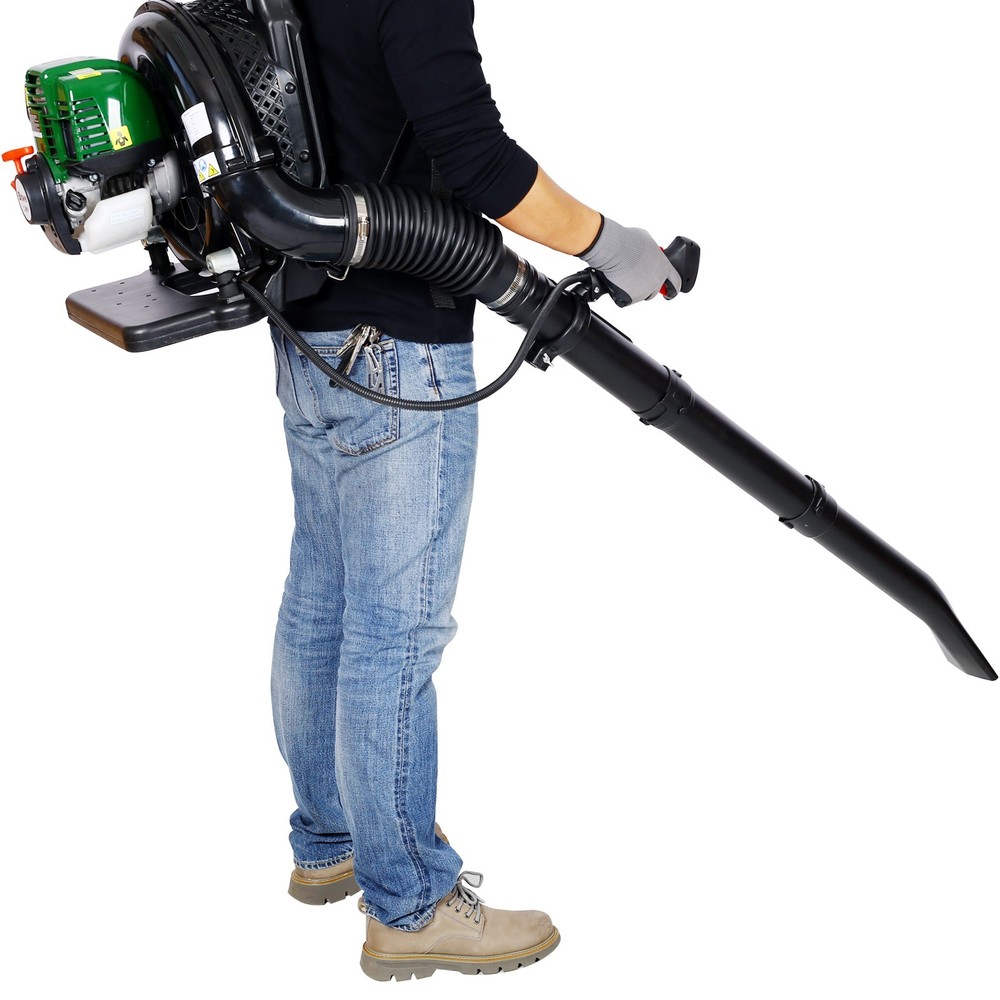 4-Stroke Backpack Leaf Blower 37.7cc 1.5HP 580CFM Super Light 16.5lbs